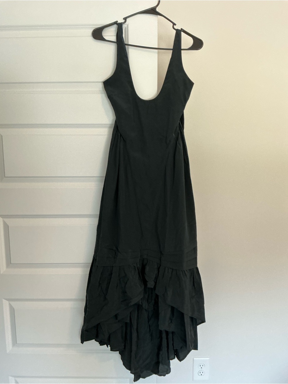 Juicy Couture Black High-Low Scoop-Back Dress